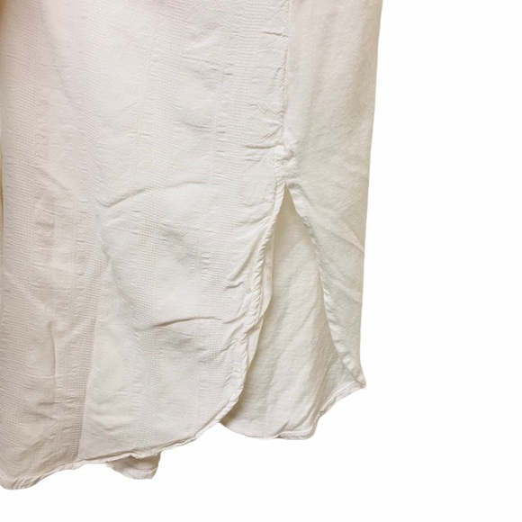 Anthropologie Maeve White Tank Tunic Top Blouse - Picture 5 of 11